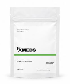 Doxycycline 100mg tablets used for bacterial infection treatment